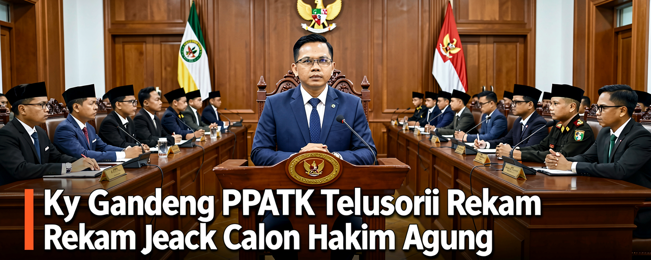 KY Gandeng PPATK Telusuri Rekam Jejak Calon Hakim Agung