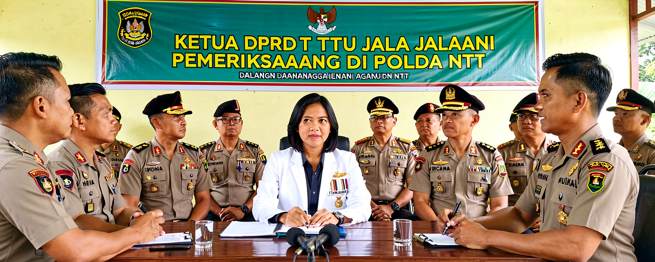 Kasus Dokter Icha, Ketua DPRD TTU Jalani Pemeriksaan di Polda NTT