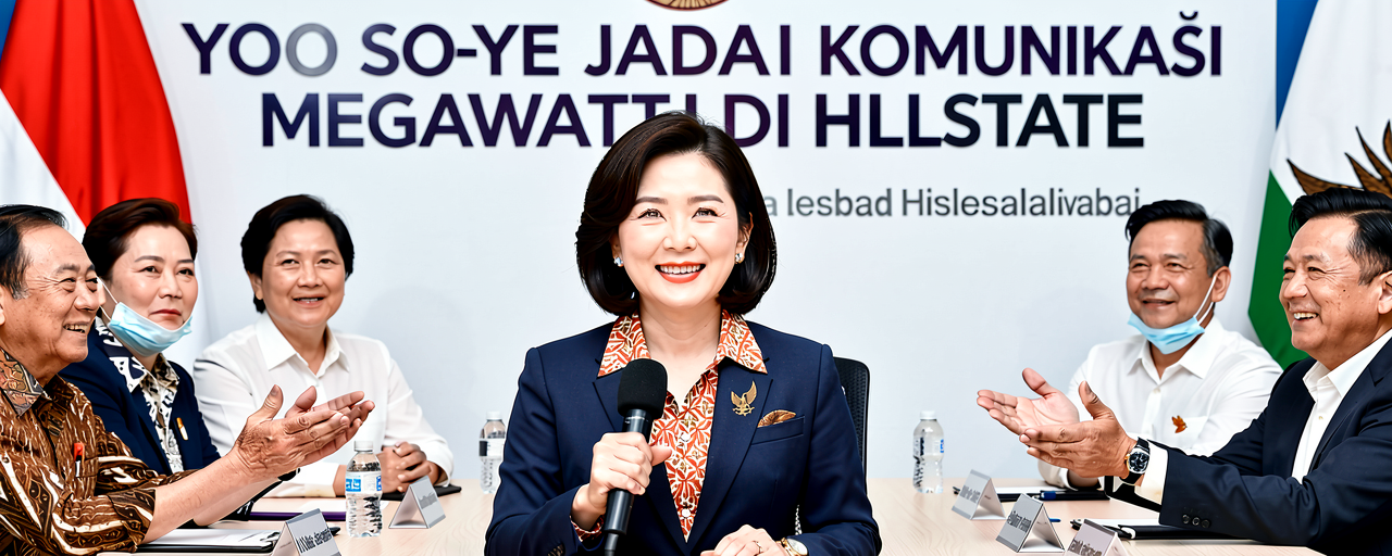 Yoo So-yeon Jadi Jembatan Komunikasi Megawati di Hillstate