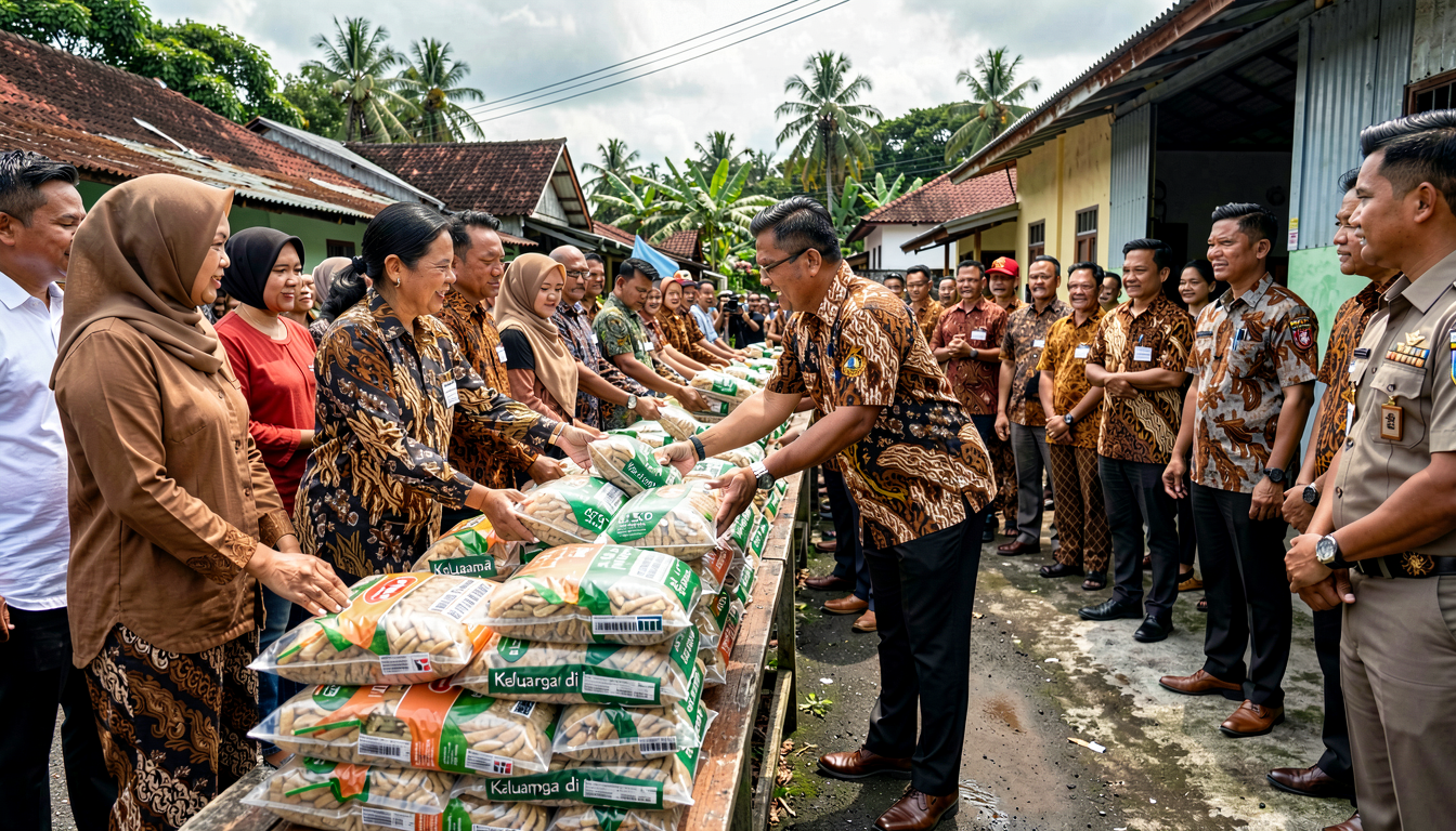 11.500 Keluarga di Lampung dan NTT Terima Bantuan Pangan 2026