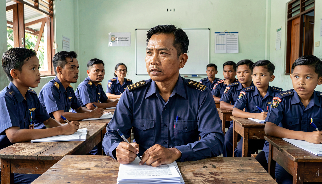 Miris! SDN Ini Hanya Dapat 2 Murid Baru, Guru Patungan Seragam