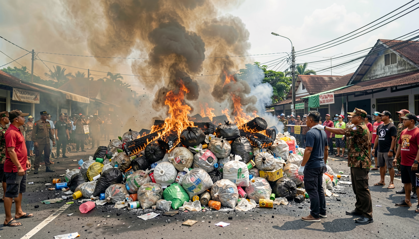 Cuaca Panas Picu Kebakaran TPSS Balikpapan, Warga Diganggu Asap Pekat