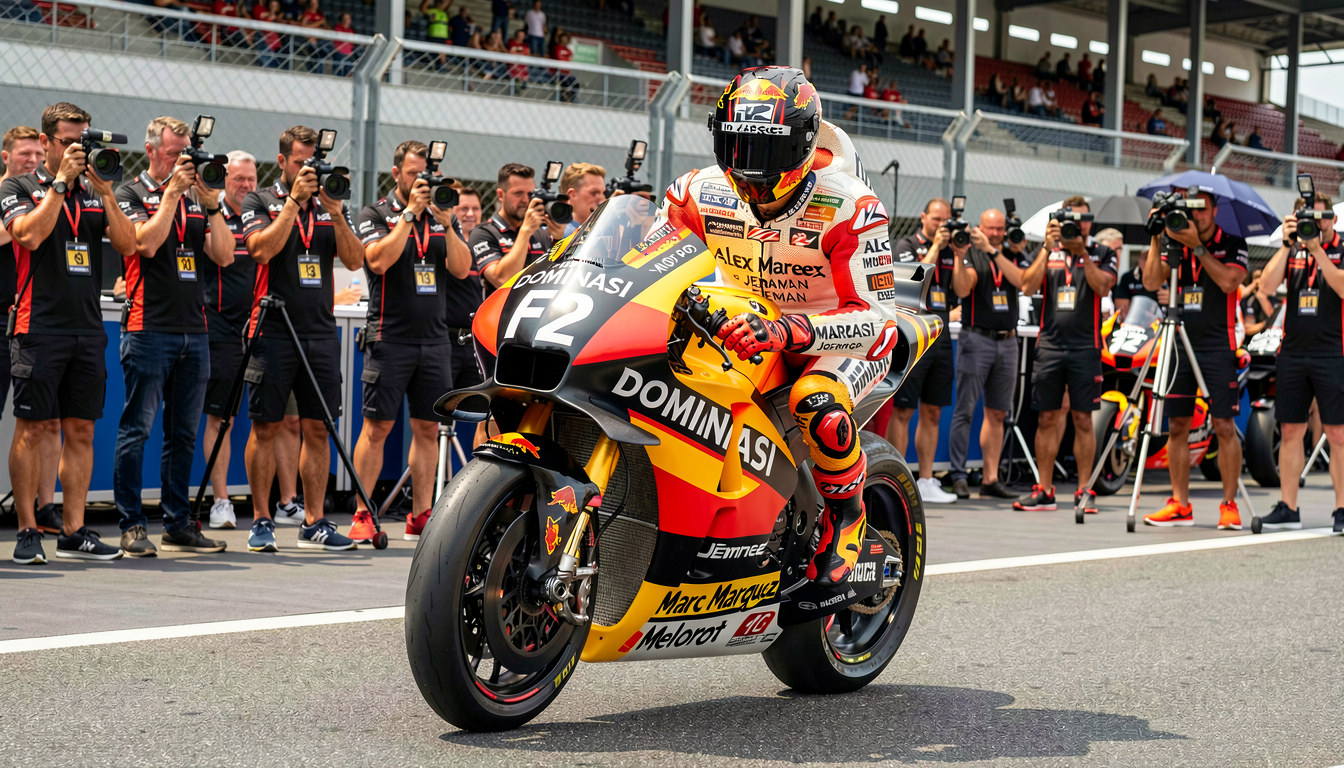 Alex Marquez Dominasi FP2 MotoGP Jerman, Marc Marquez Melorot