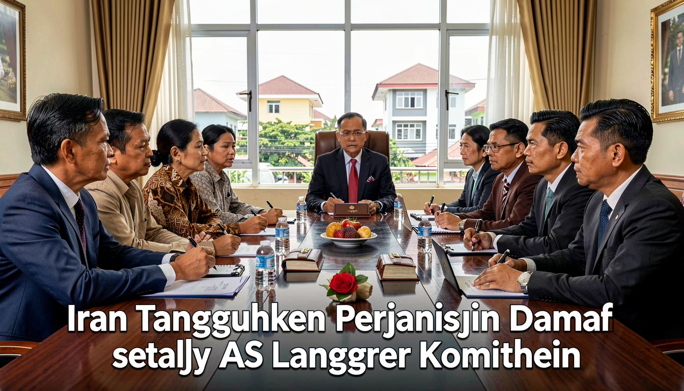 Iran Tangguhkan Perjanjian Damai setelah AS Langgar Komitmen