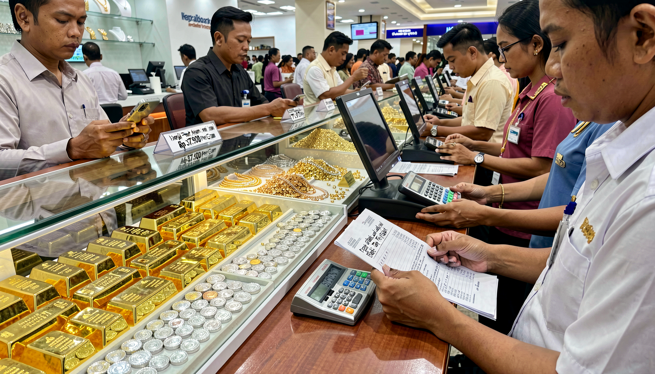 Harga Perak Antam Hari Ini Tetap Rp 37.900 Per Gram