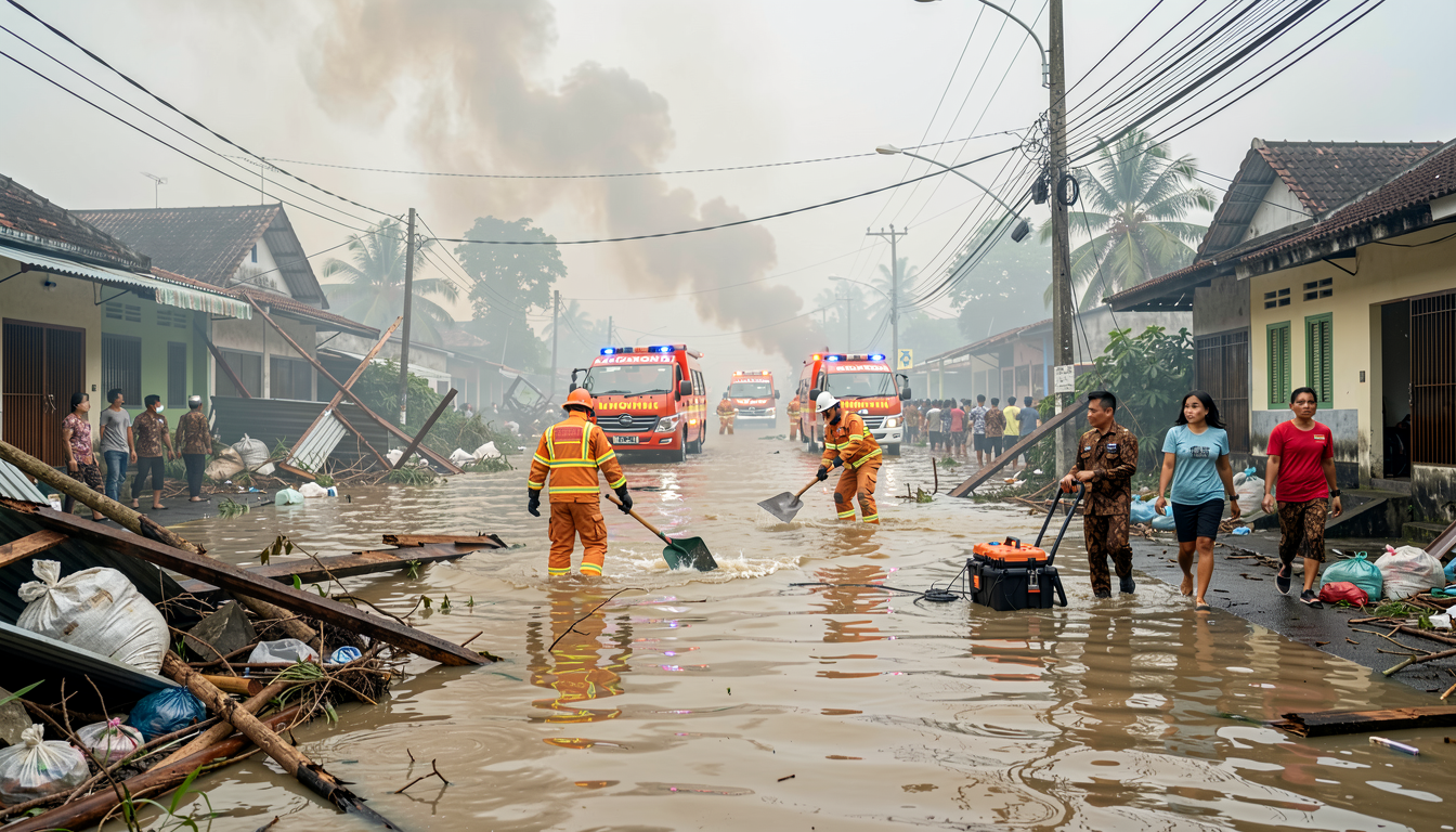 Banjir Agam Rendam Permukiman, 450 Warga Mengungsi
