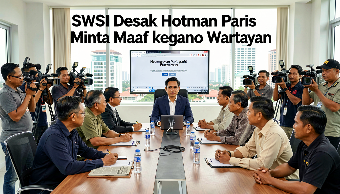 SWSI Desak Hotman Paris Minta Maaf kepada Wartawan