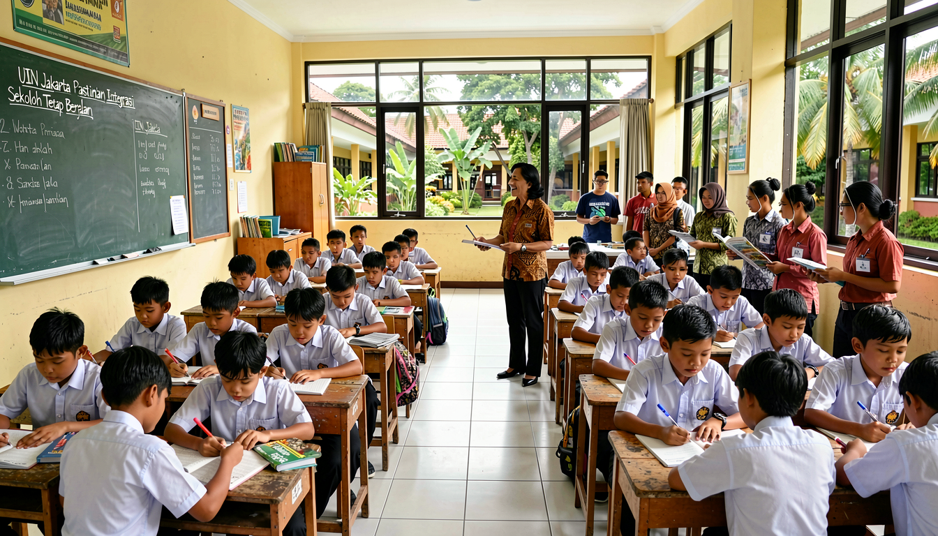 UIN Jakarta Pastikan Integrasi Sekolah Tetap Berjalan