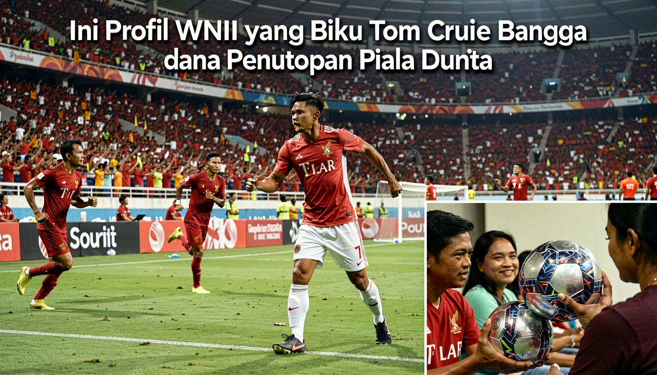 Ini Profil WNI yang Bikin Tom Cruise Bangga pada Penutupan Piala Dunia