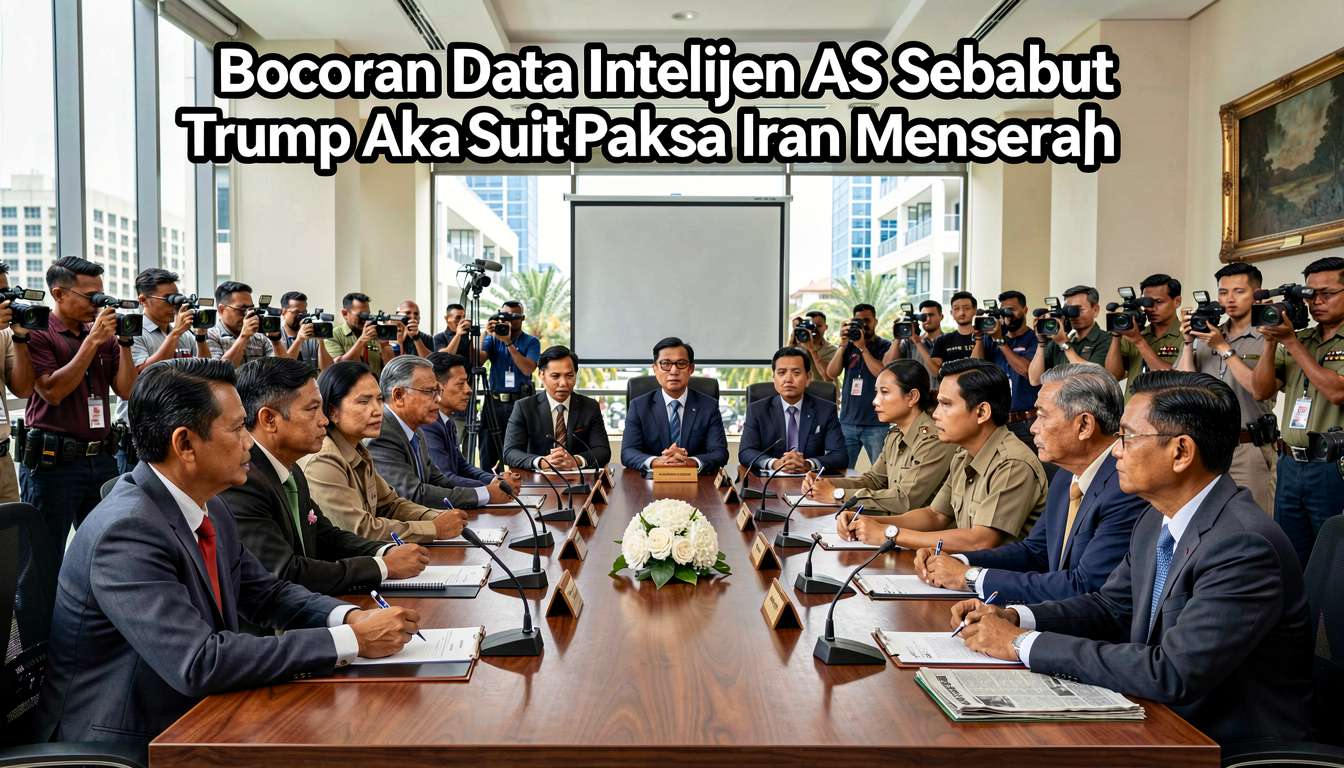 Bocoran Data Intelijen AS Sebut Trump Akan Sulit Paksa Iran Menyerah