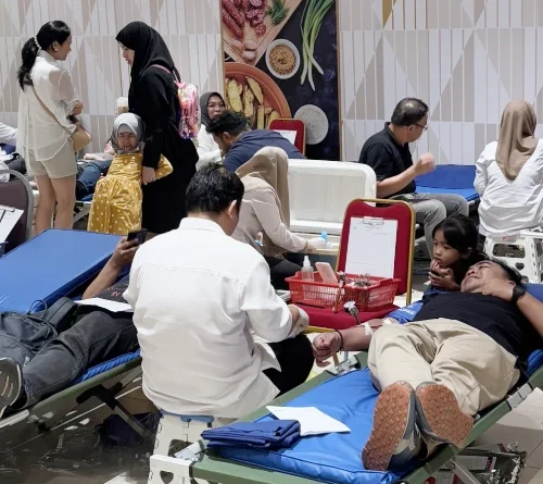 99 Kantong Darah Terkumpul dalam Donor Darah ke-6 Rumahberkat.com dan Rumah Sosial