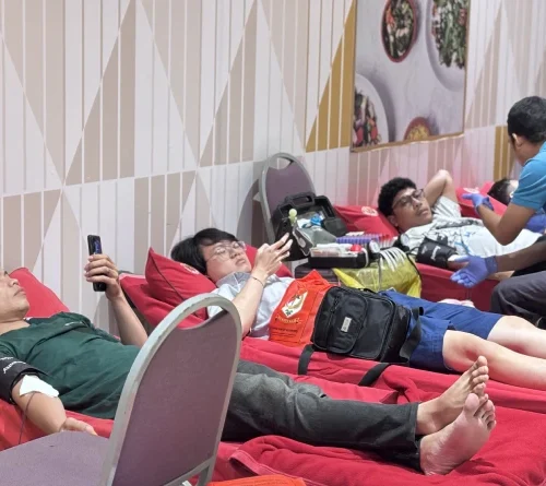 Kegiatan Donor Darah Rumah Berkat dan Rumah Sosial Ke-7 di Mal Taman Anggrek